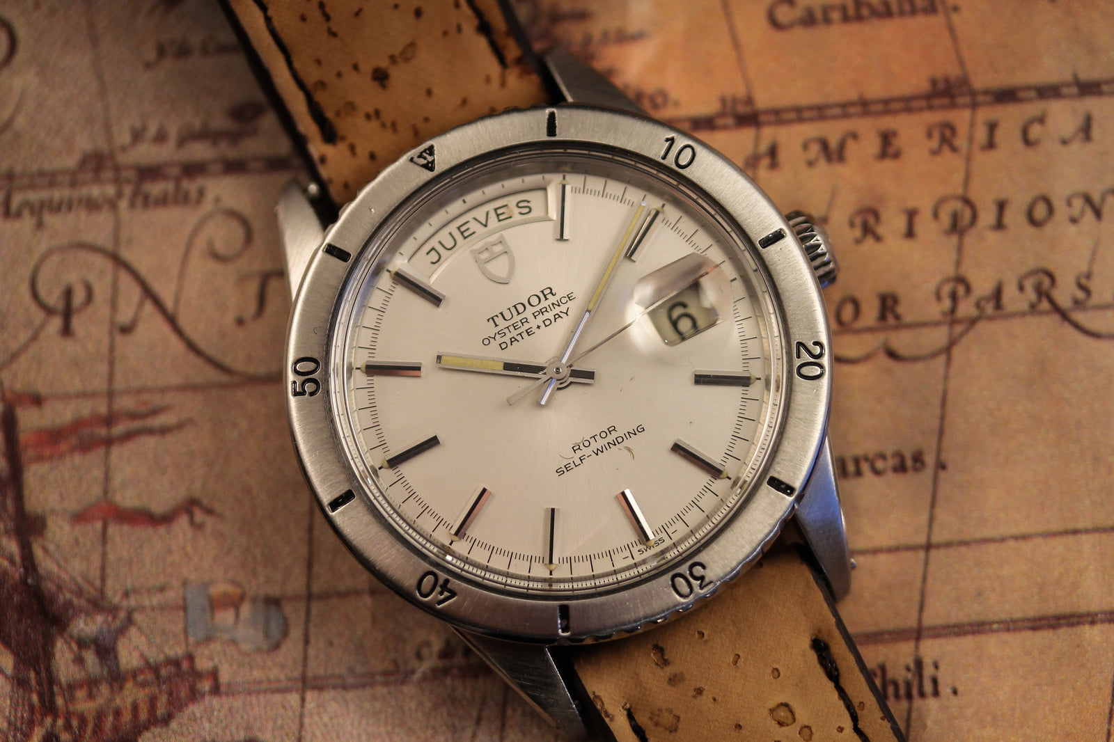 Tudor "Jumbo" Day-Date Turn-O-Graph