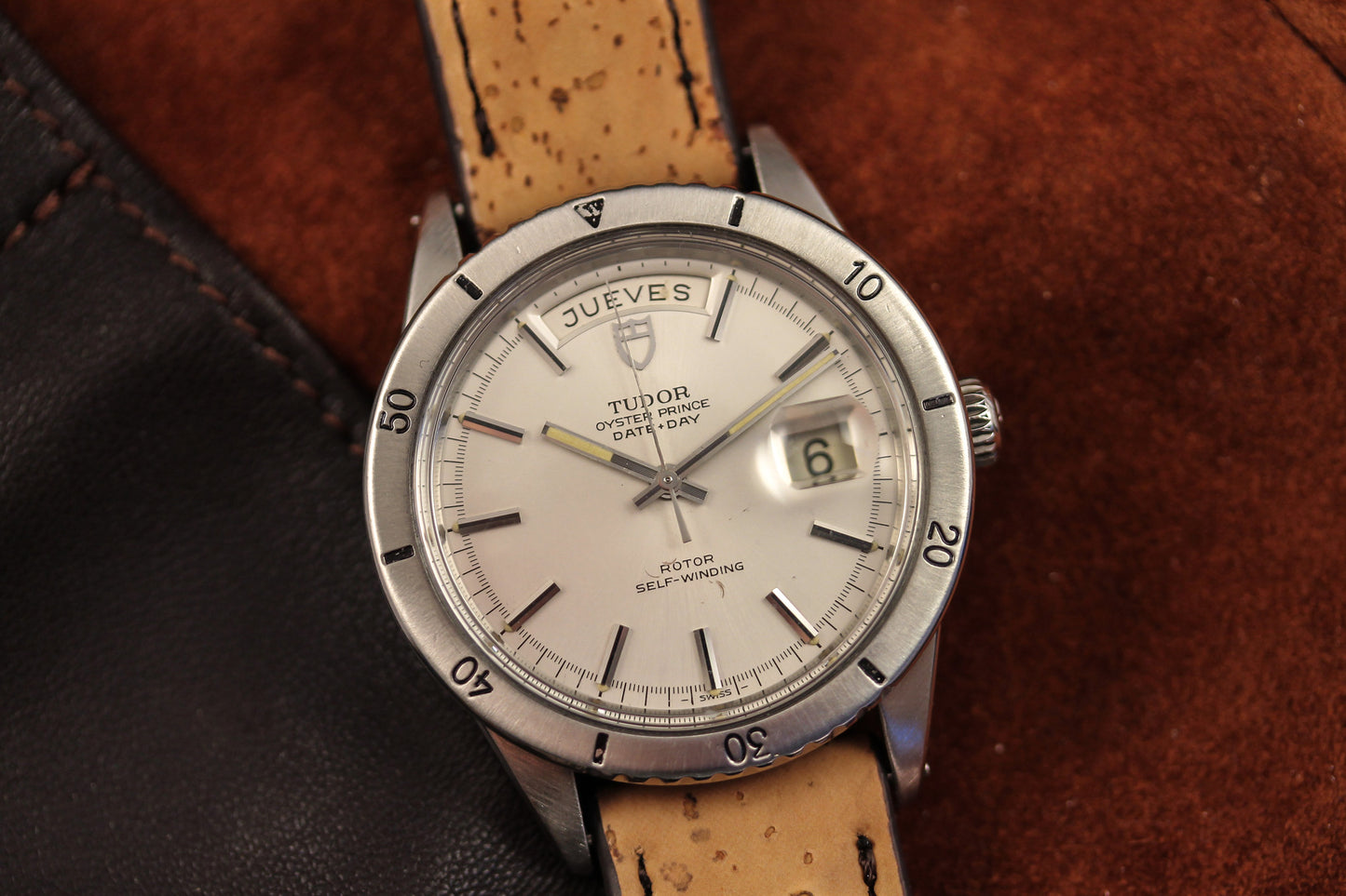 Tudor "Jumbo" Day-Date Turn-O-Graph