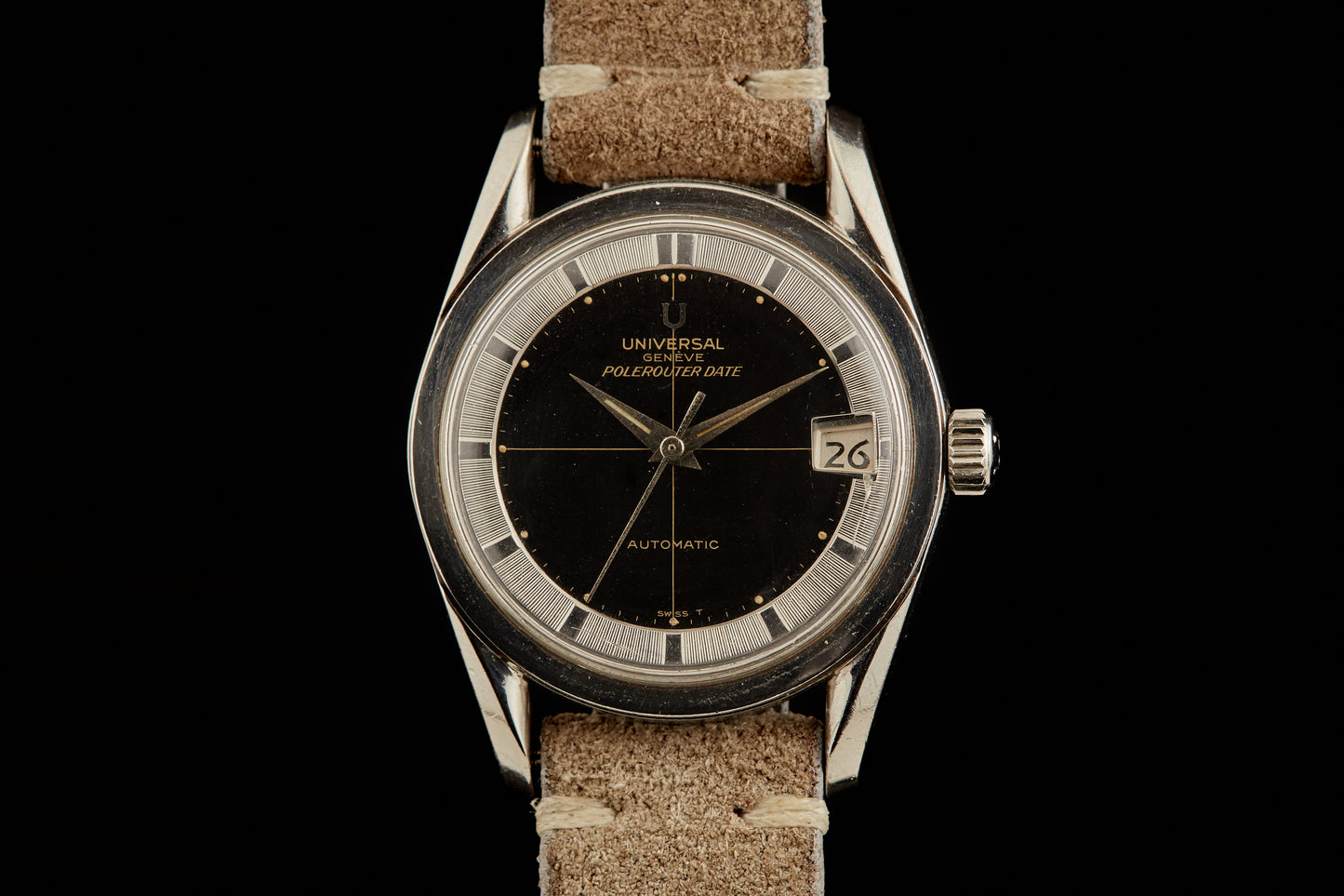 Universal Geneve Polerouter Date 'Gilt'