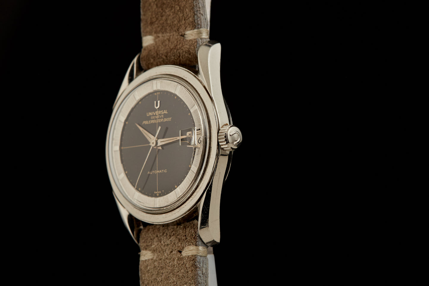 Universal Geneve Polerouter Date 'Gilt'