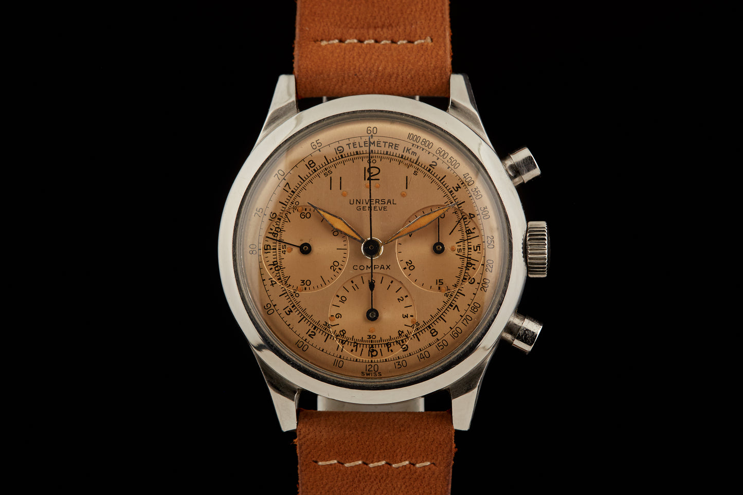 Universal Geneve Triple Register Chronograph