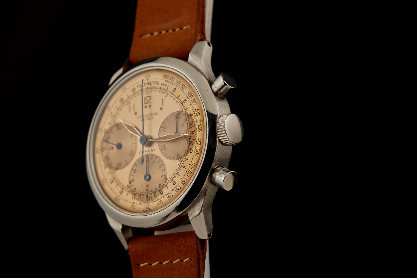 Universal Geneve Triple Register Chronograph