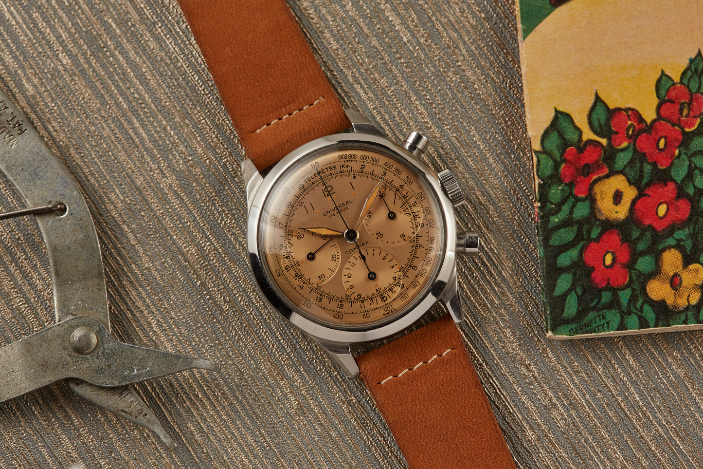 Universal Geneve Triple Register Chronograph