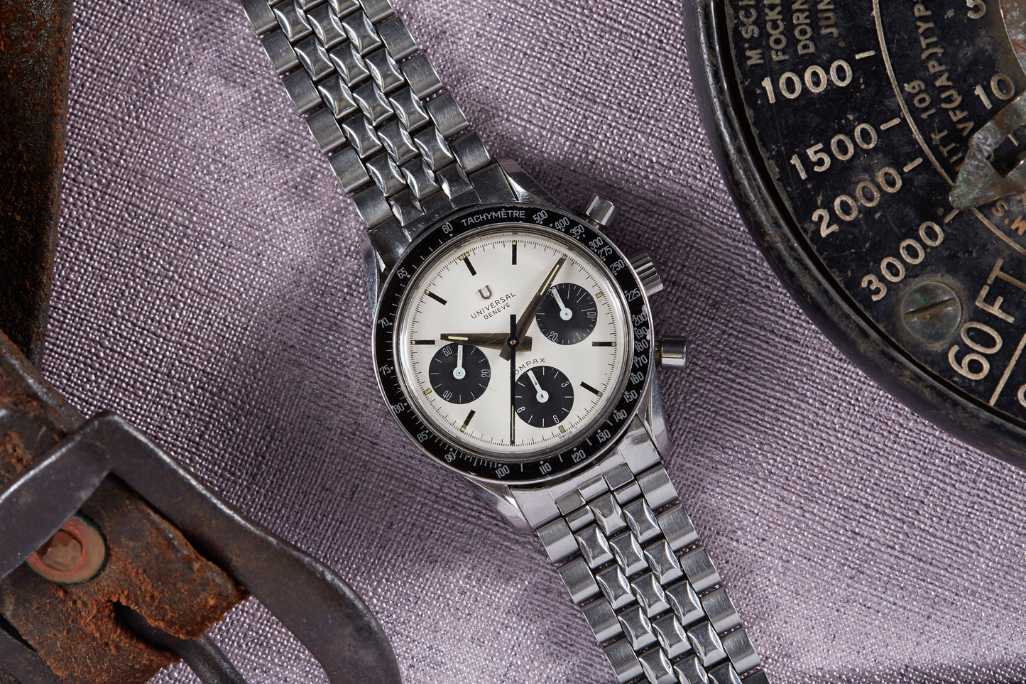 Universal Geneve "Nina Rindt" Compax