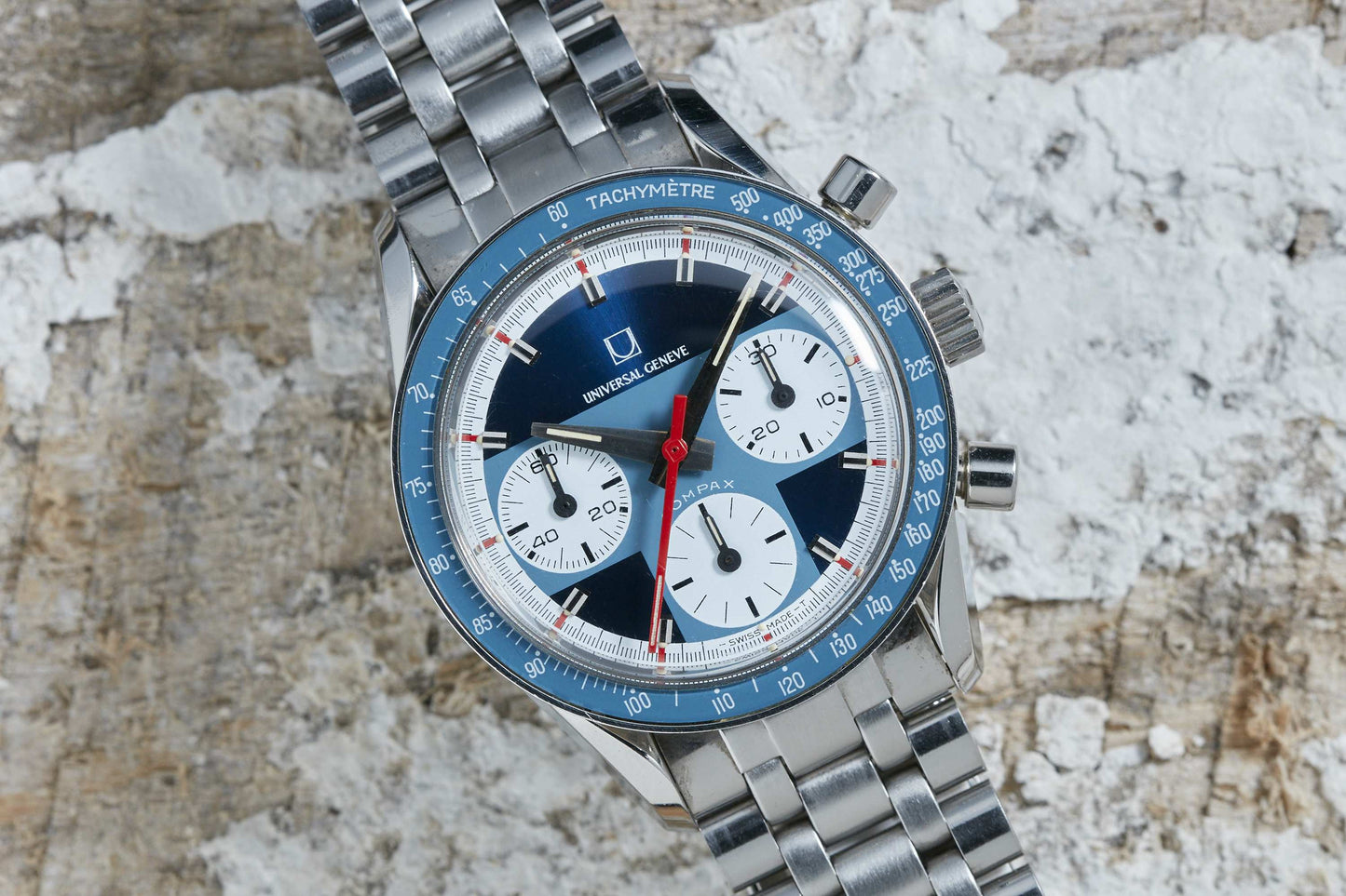Universal Geneve Compax "Blue Exotic Nina"