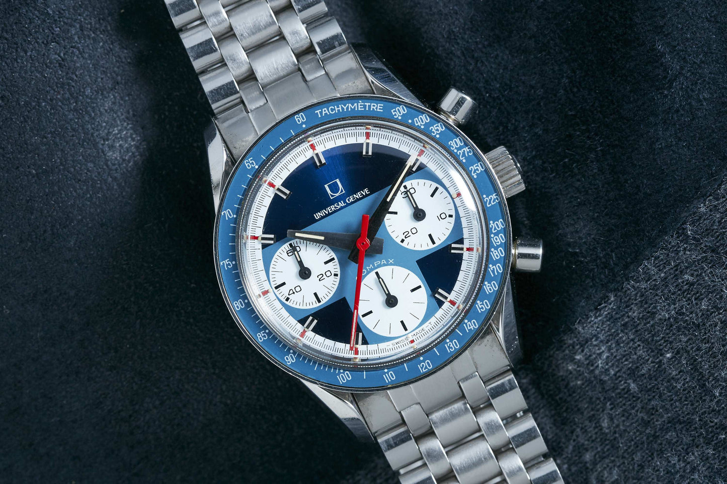 Universal Geneve Compax "Blue Exotic Nina"