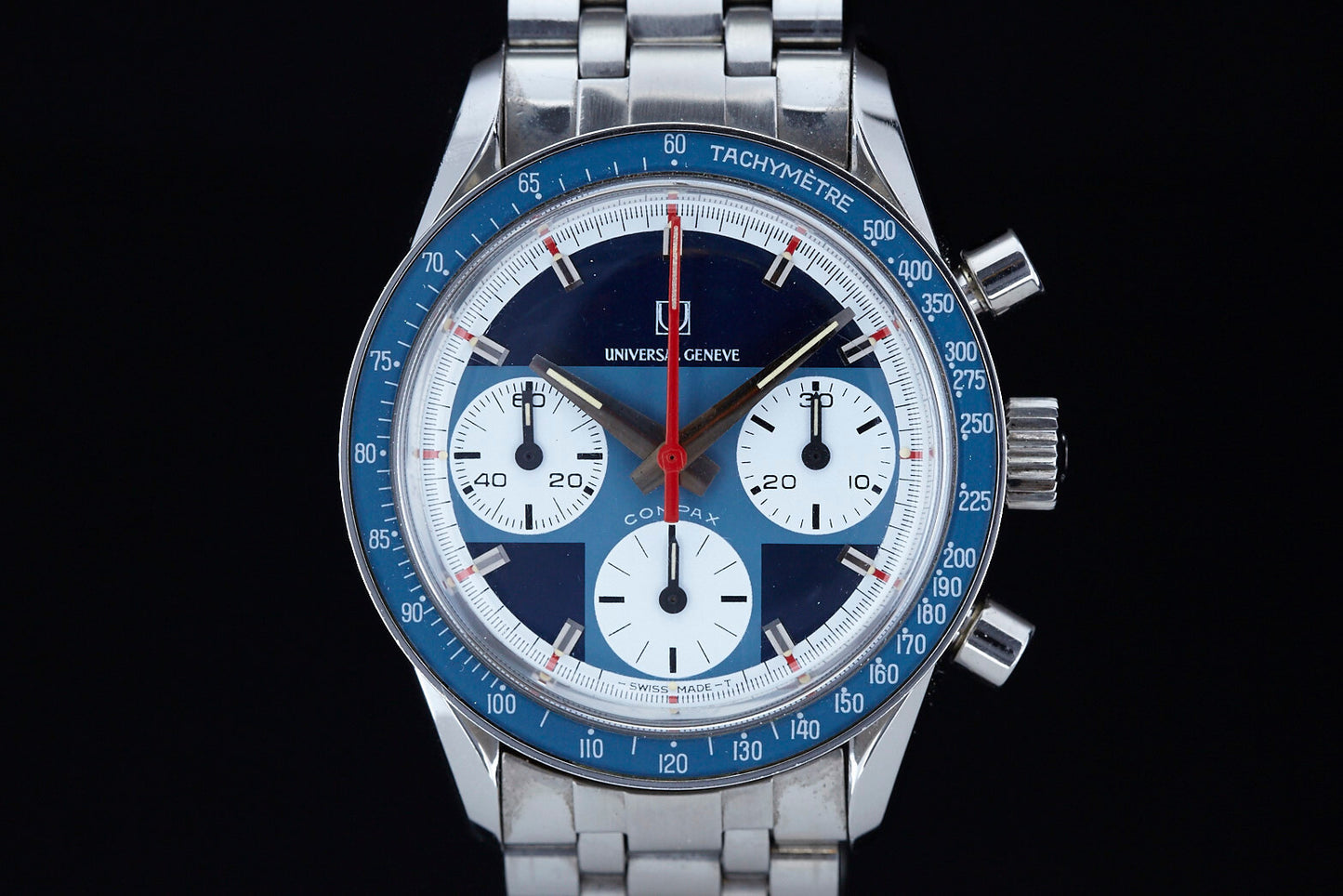 Universal Geneve Compax "Blue Exotic Nina"