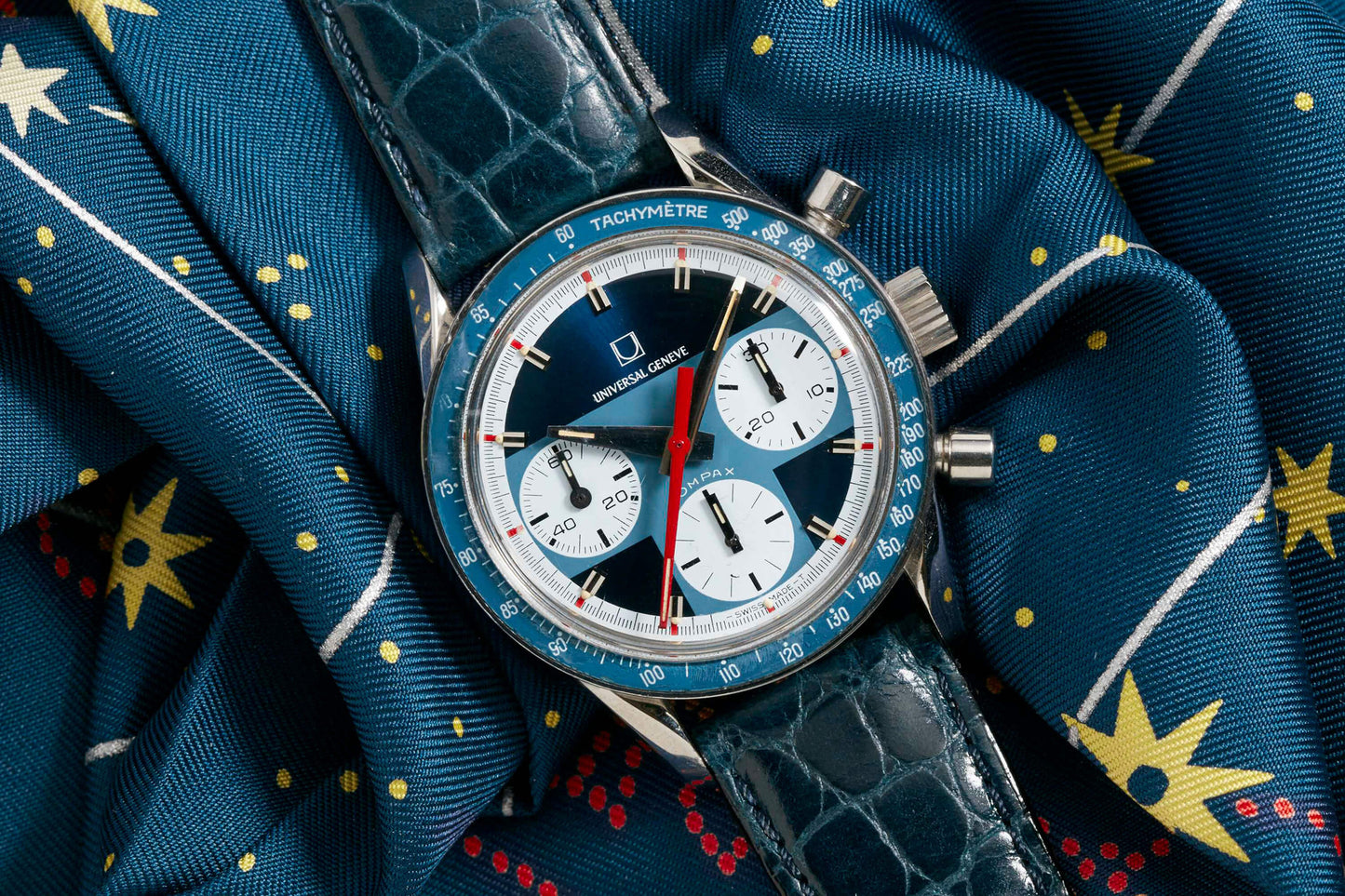 Universal Geneve Compax Reference 885108 Exotic Dial