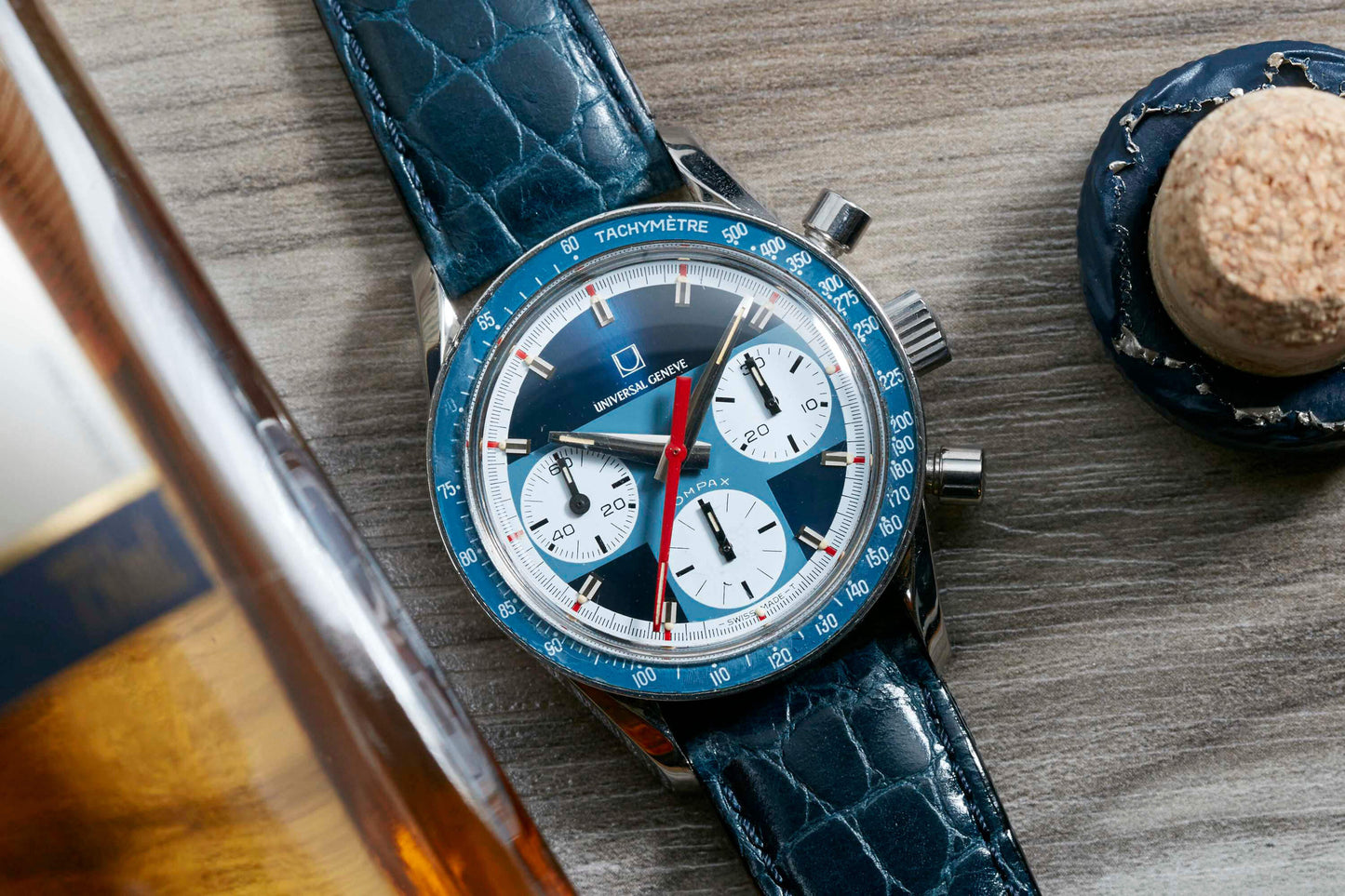 Universal Geneve Compax Reference 885108 Exotic Dial