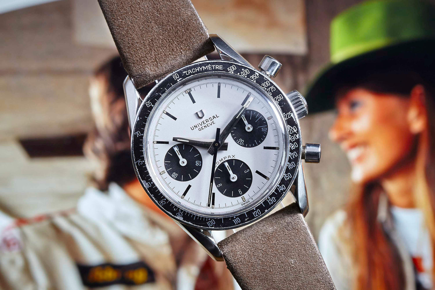 Universal Genève Compax - "Nina Rindt"