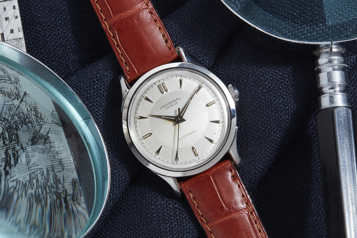 Universal Genève Gents Watch Box & Papers