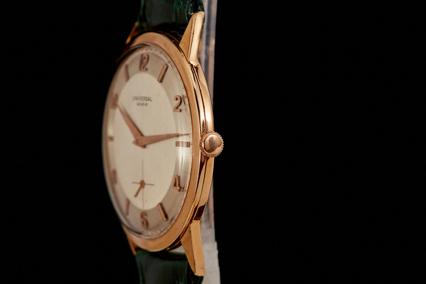 Universal Genève Rose Gold Dress Watch