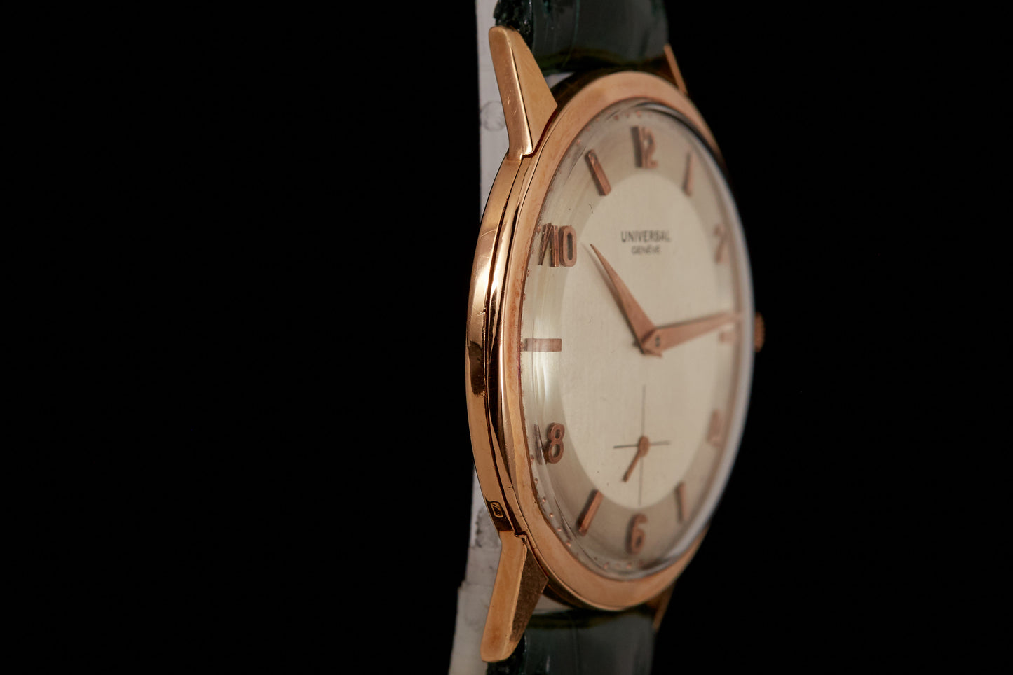 Universal Genève Rose Gold Dress Watch