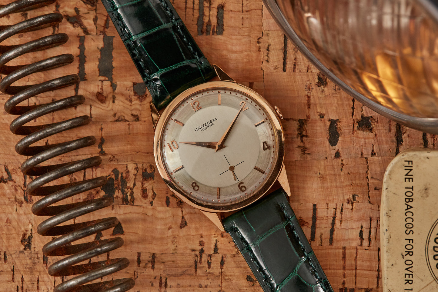 Universal Genève Rose Gold Dress Watch