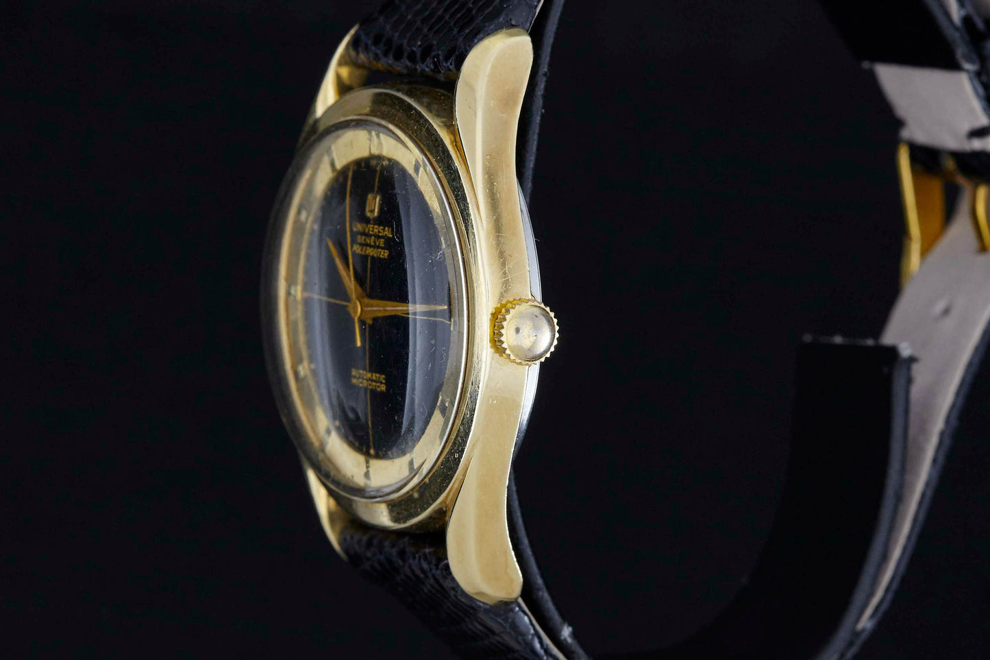 Universal Genève Polerouter Gold Plate