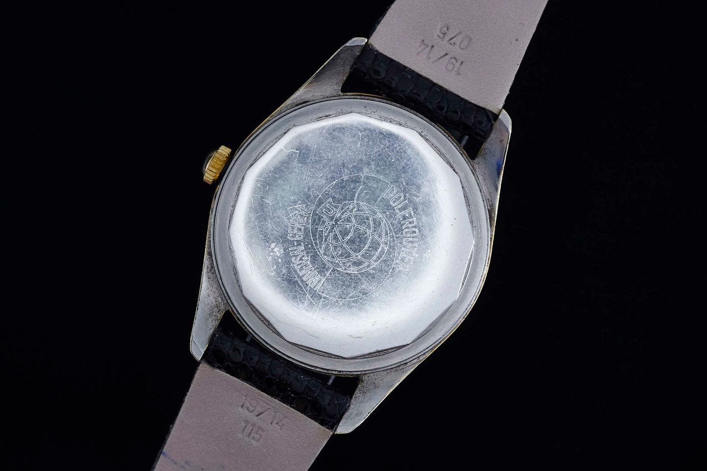 Universal Genève Polerouter Gold Plate