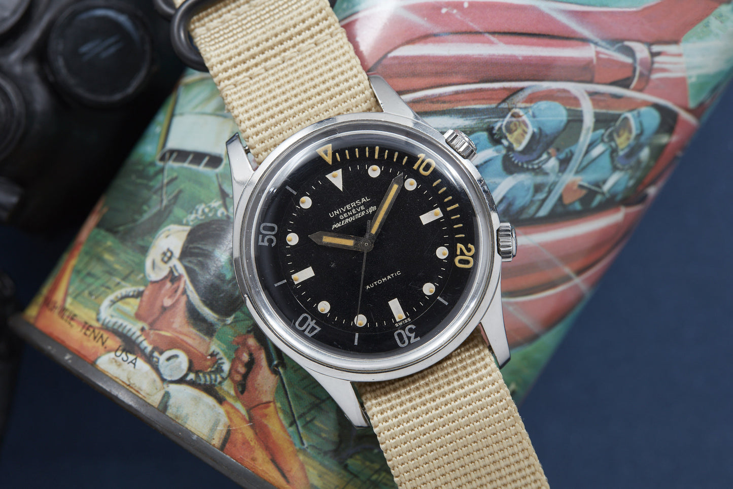 Universal Genève Jumbo Polerouter Super Compressor Sub