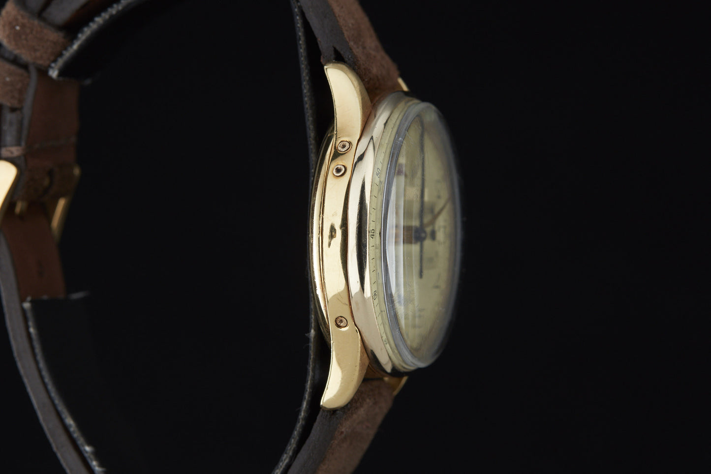 Universal Geneve Tri-Compax Solid Yellow Gold