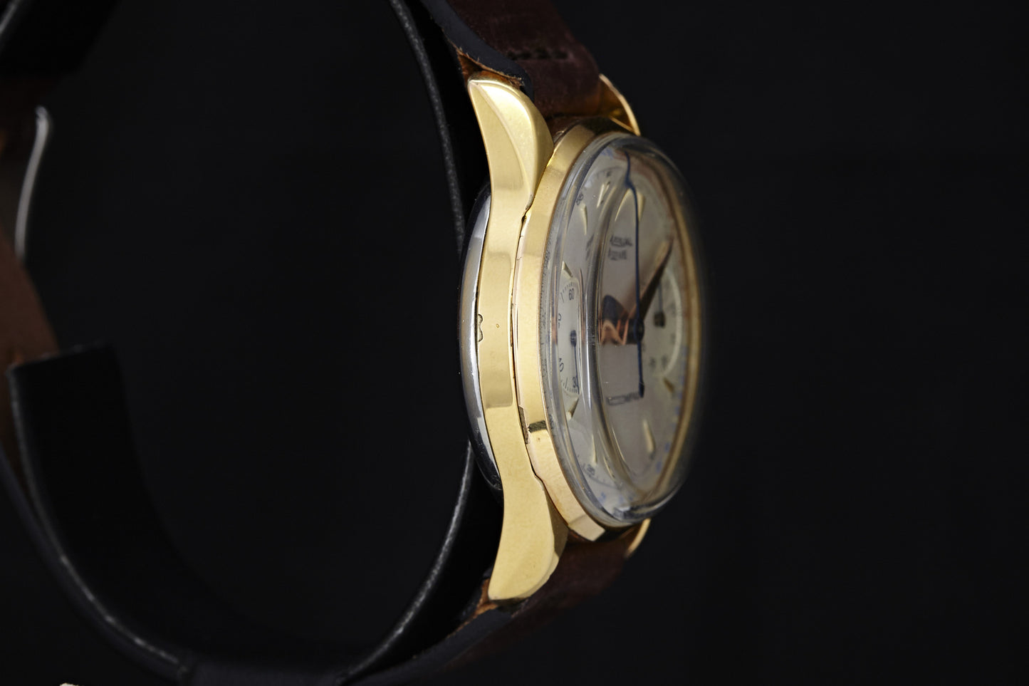 Universal Genève Uni-Compax Gold Plated