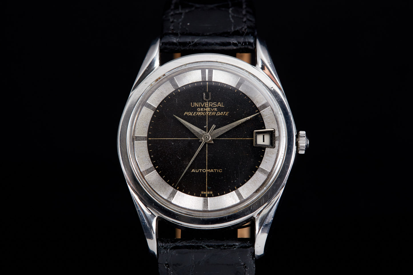 Universal Genève Polerouter Date Gilt