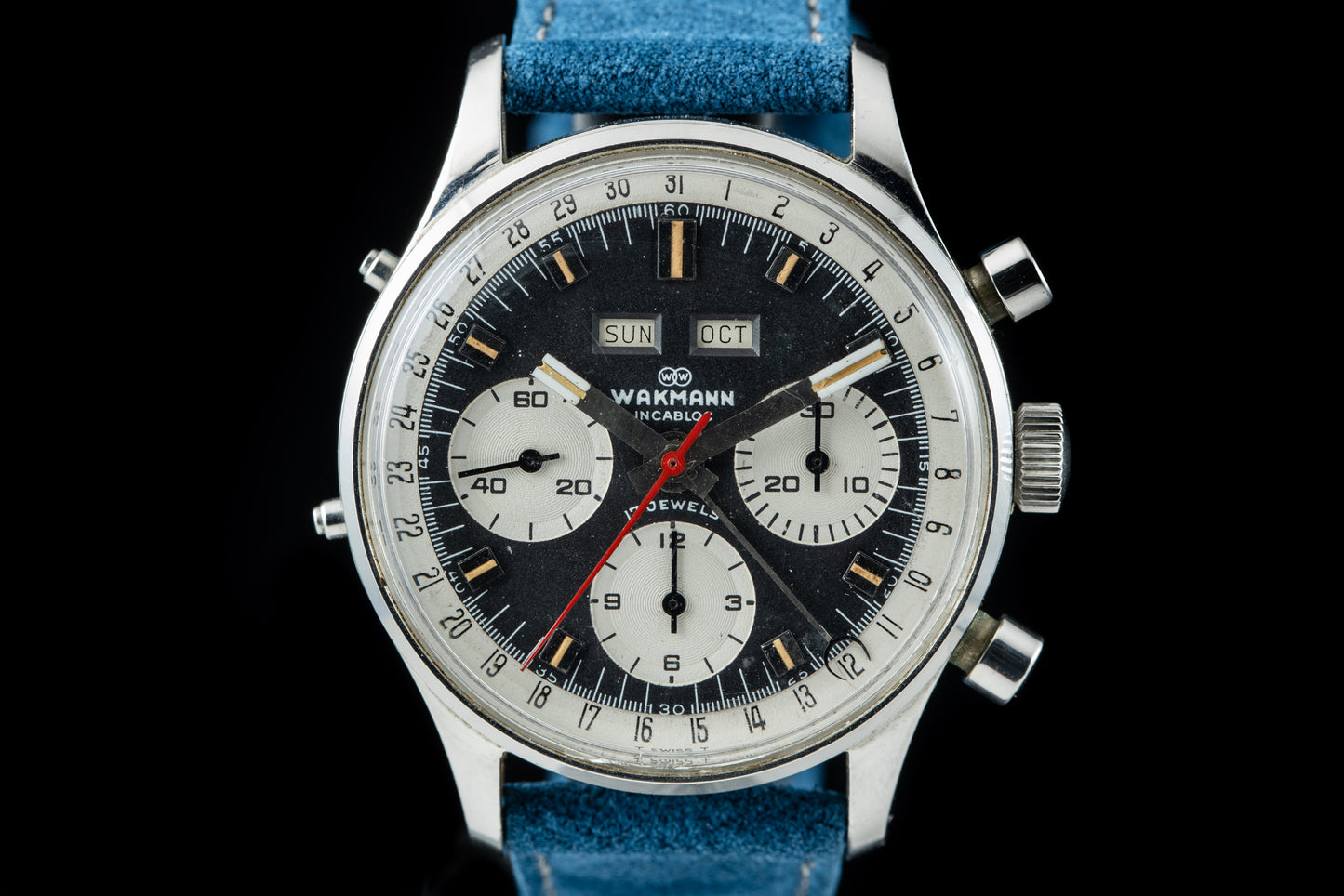Wakmann Triple Calendar Chronograph