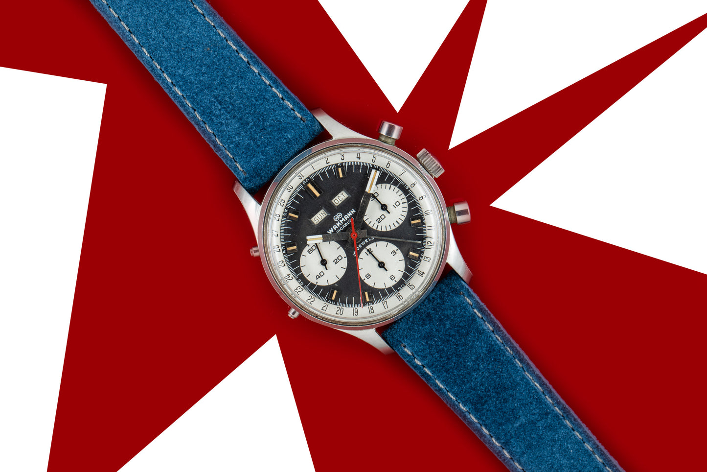 Wakmann Triple Calendar Chronograph