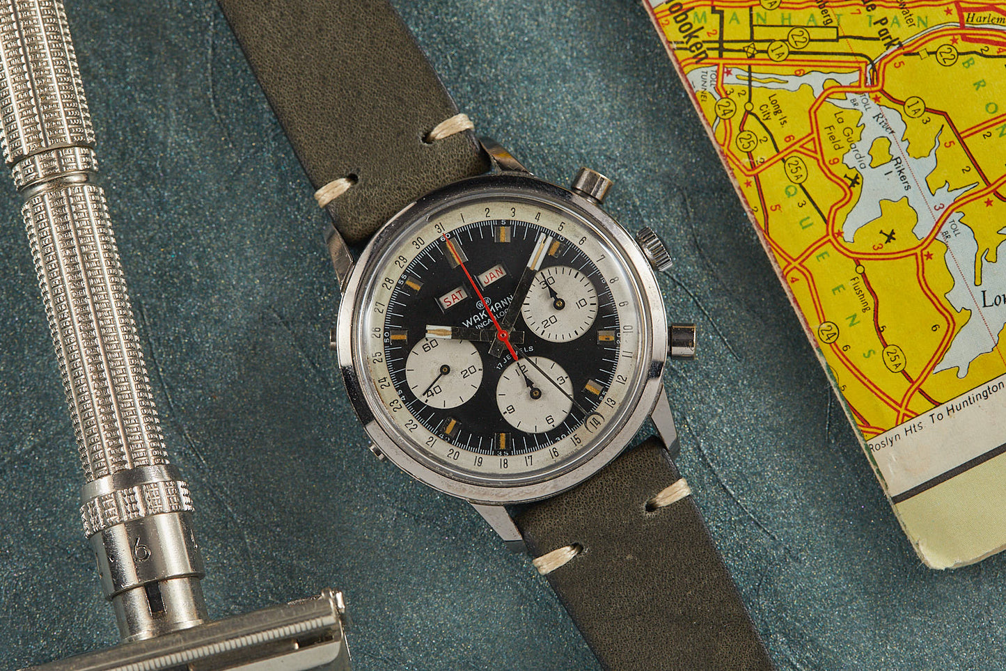 Wakmann Triple Calendar Chronograph