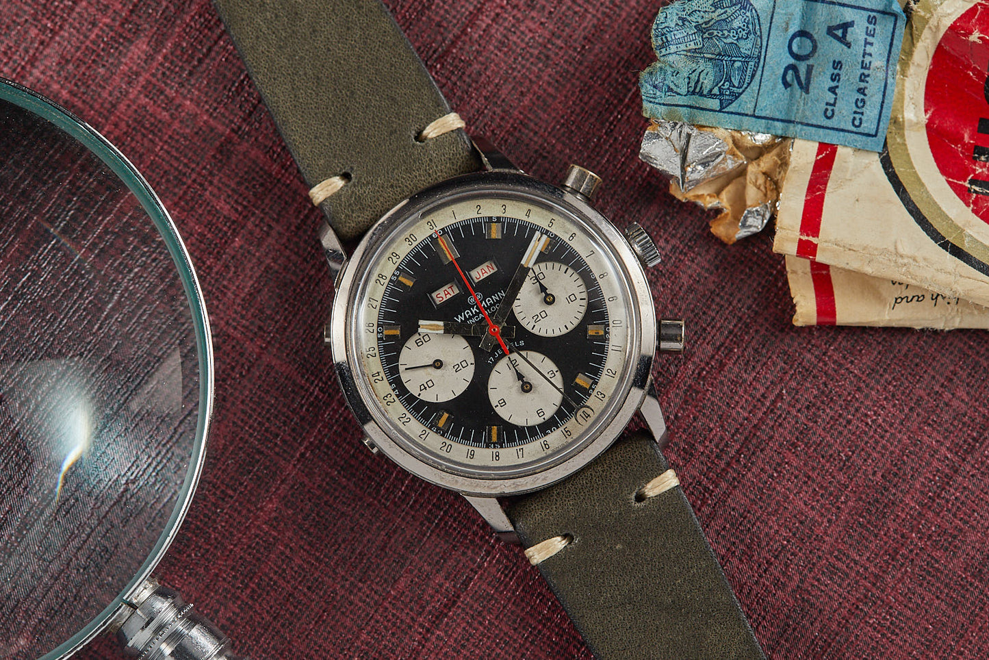 Wakmann Triple Calendar Chronograph