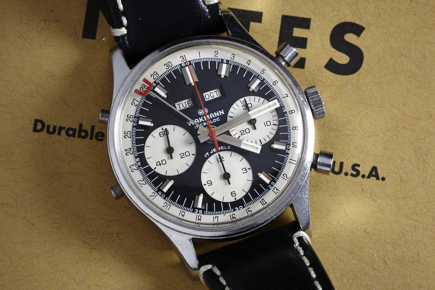Wakmann Triple Date Chronograph