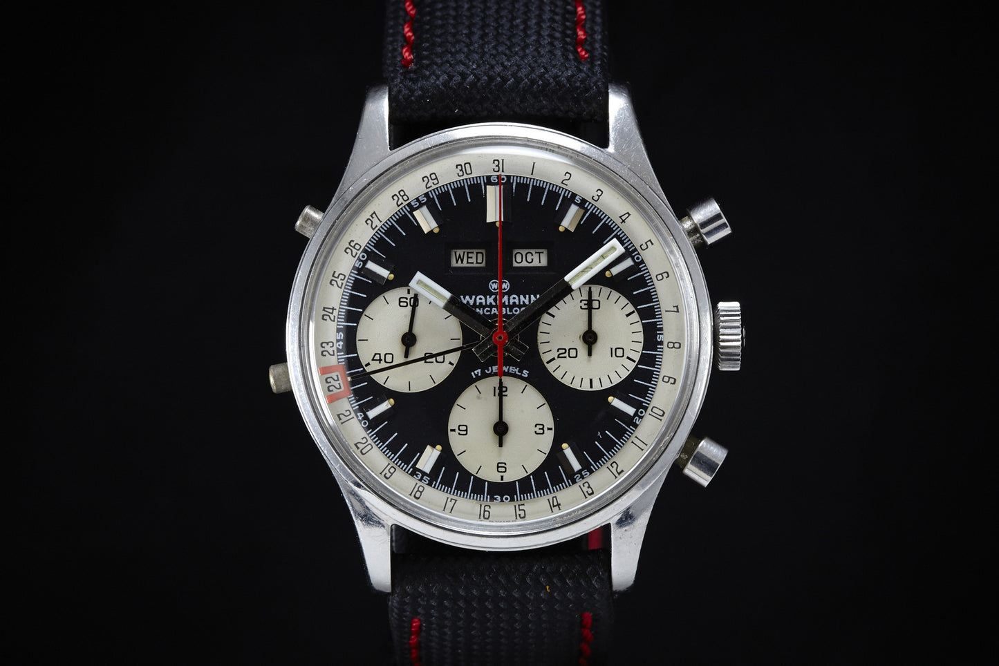 Wakmann Triple Date Chronograph
