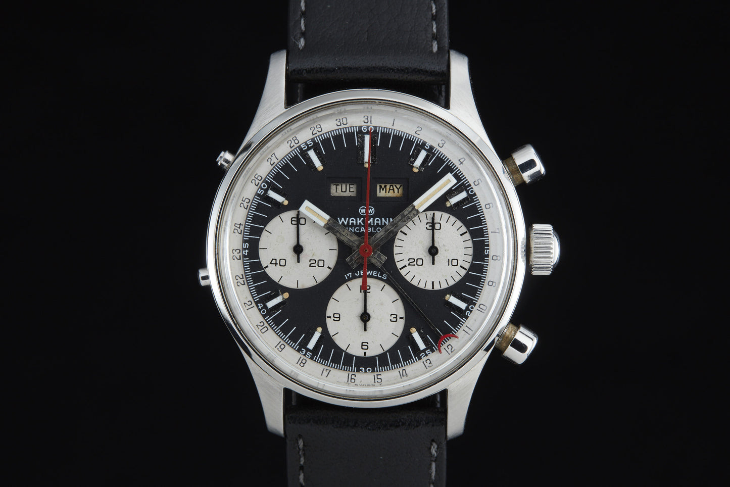 Wakmann Triple Calendar Chronograph