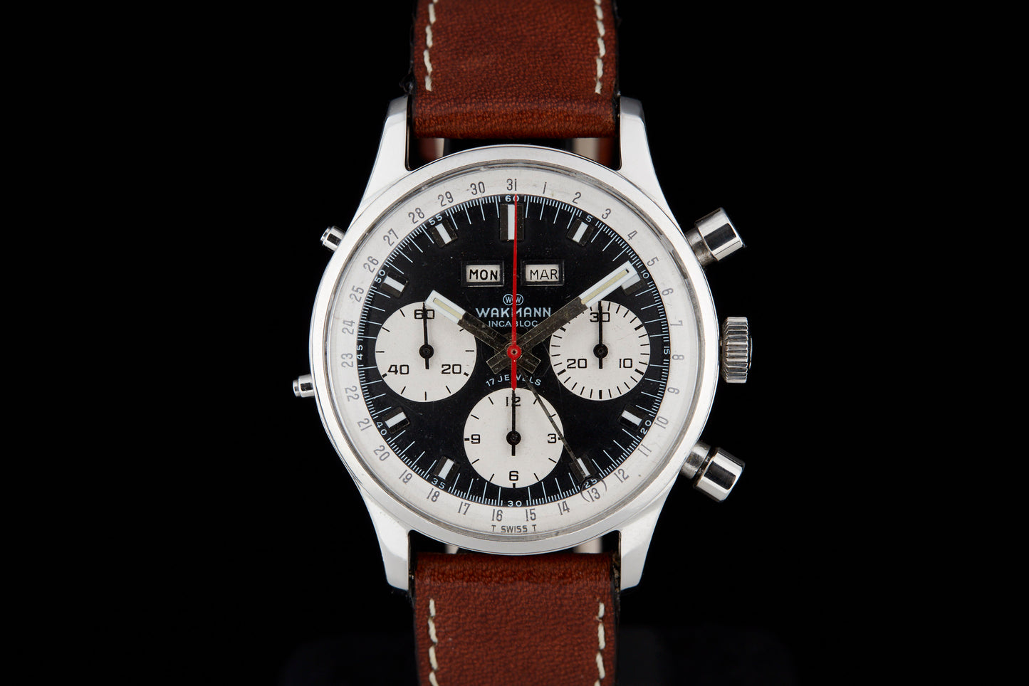 Wakmann Triple Calendar Chronograph