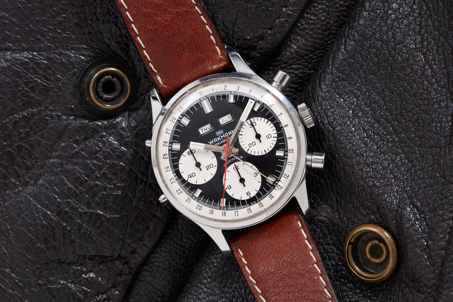 Wakmann Triple Calendar Chronograph