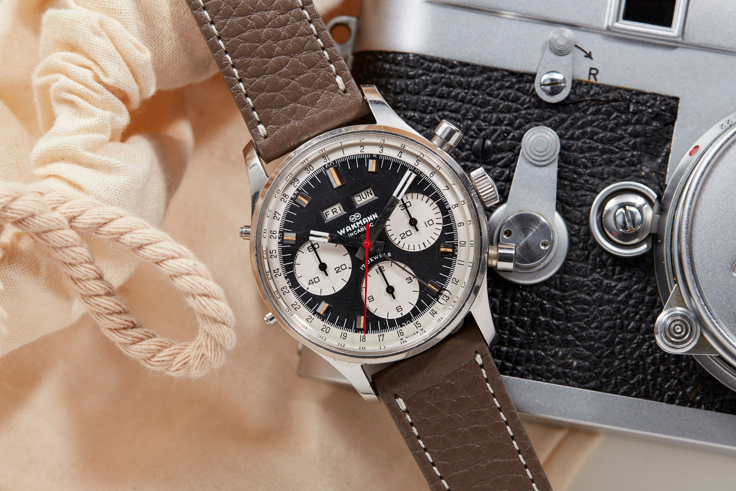 Wakmann Triple Calendar Chronograph