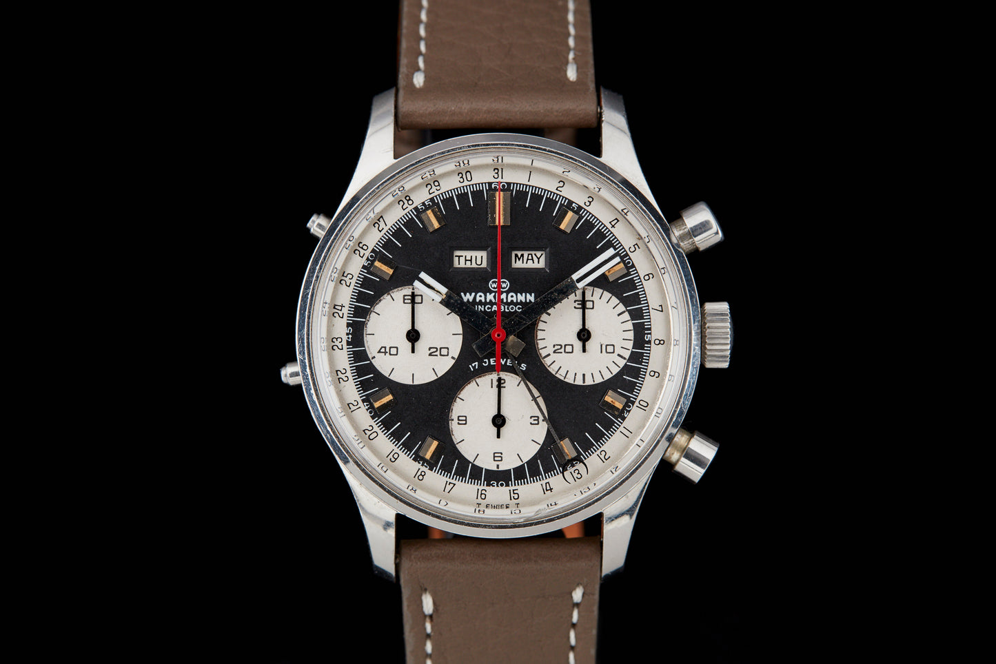 Wakmann Triple Calendar Chronograph