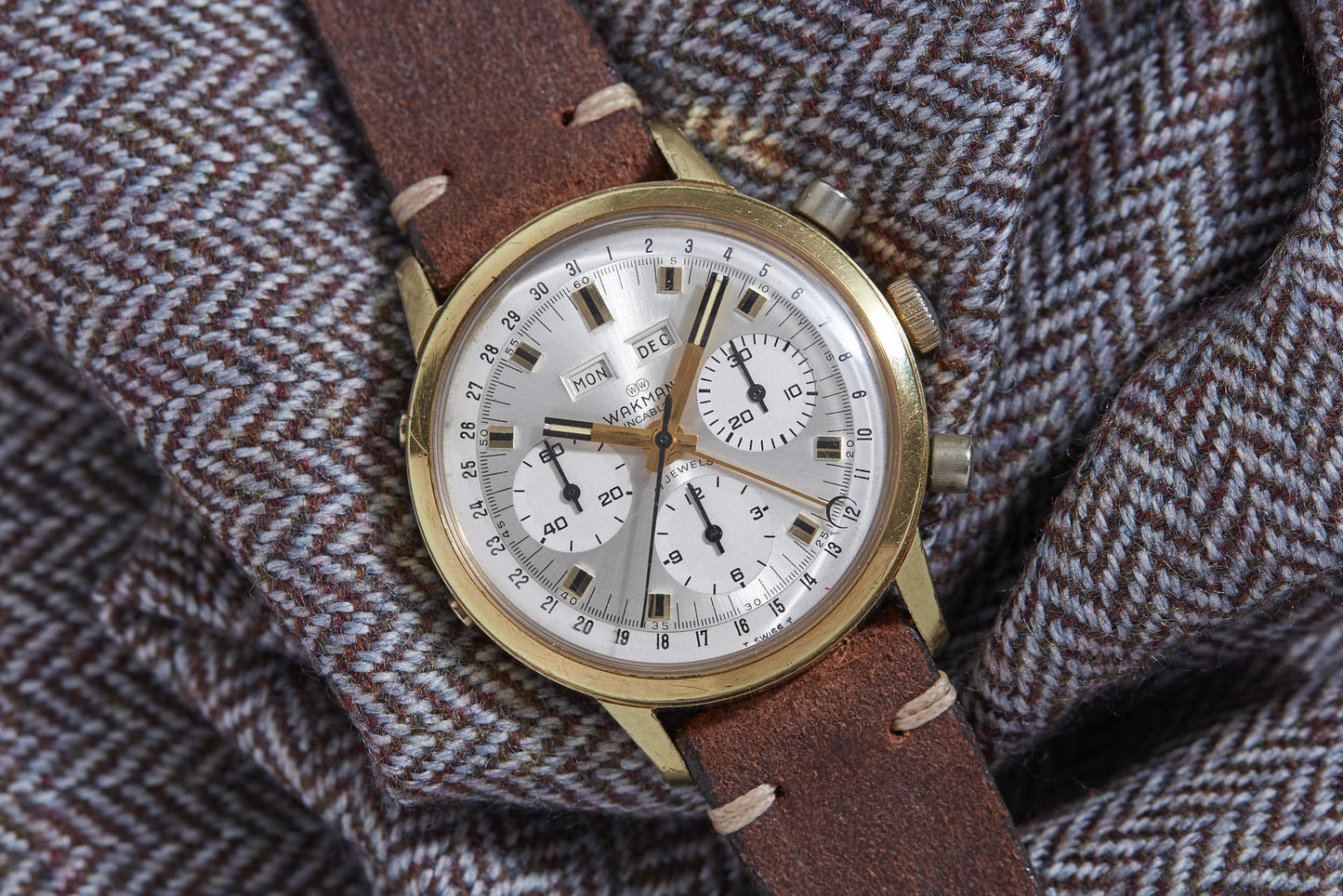 Wakmann Triple Date Chronograph
