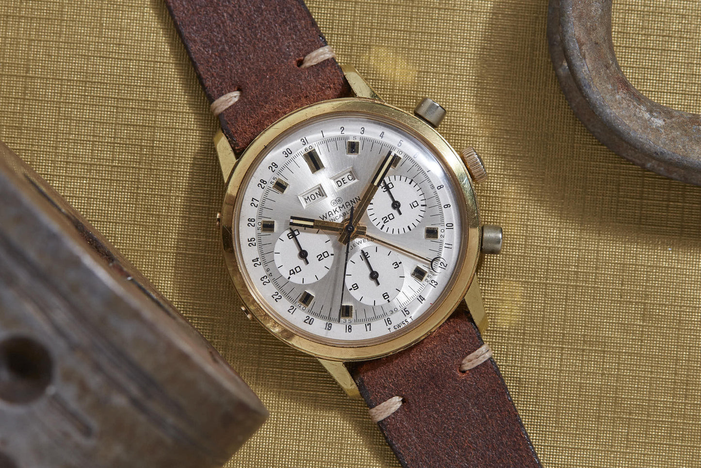Wakmann Triple Date Chronograph