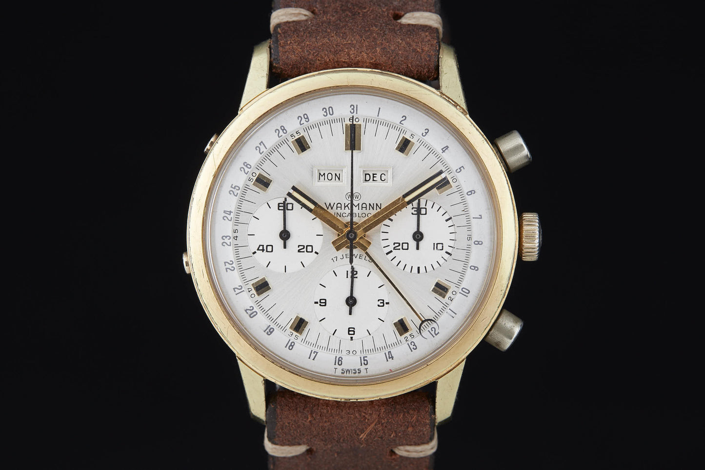 Wakmann Triple Date Chronograph