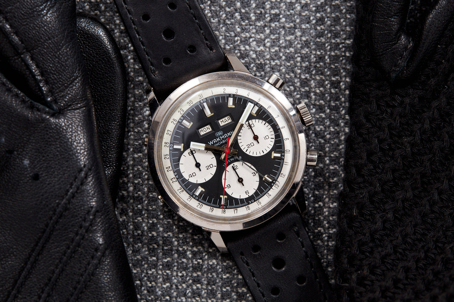 Wakmann Triple Calendar Chronograph