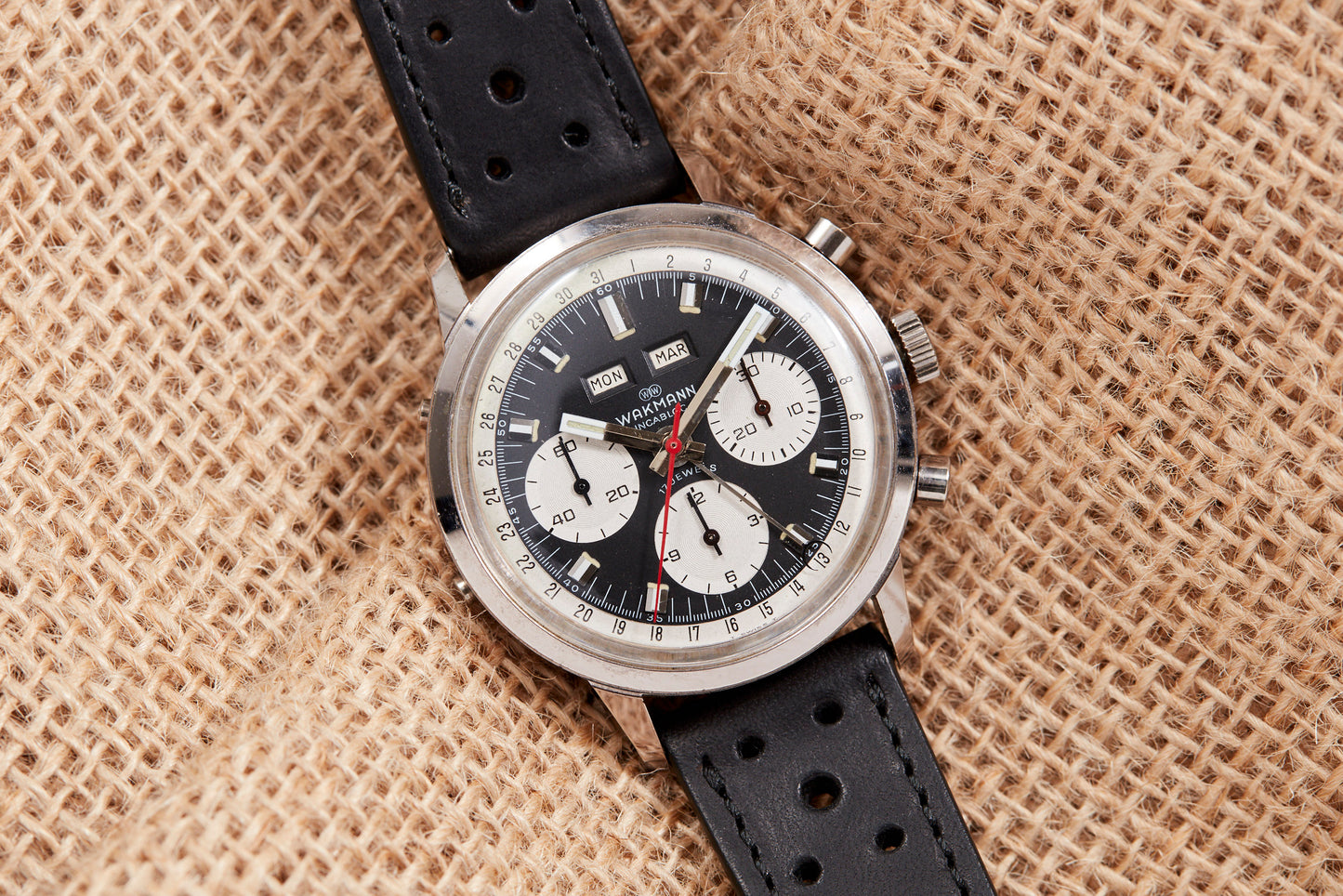 Wakmann Triple Calendar Chronograph