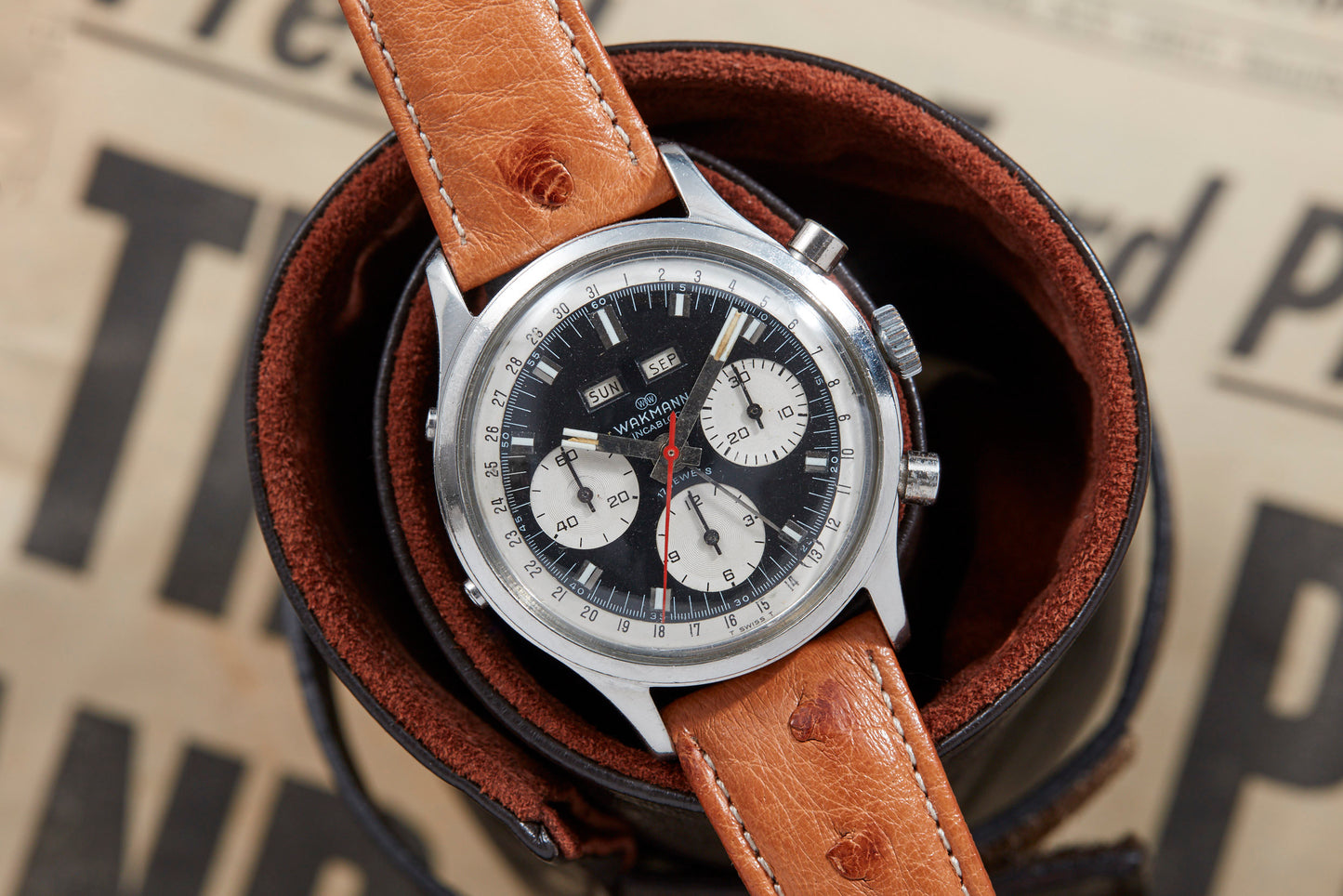 Wakmann Triple Date Chronograph