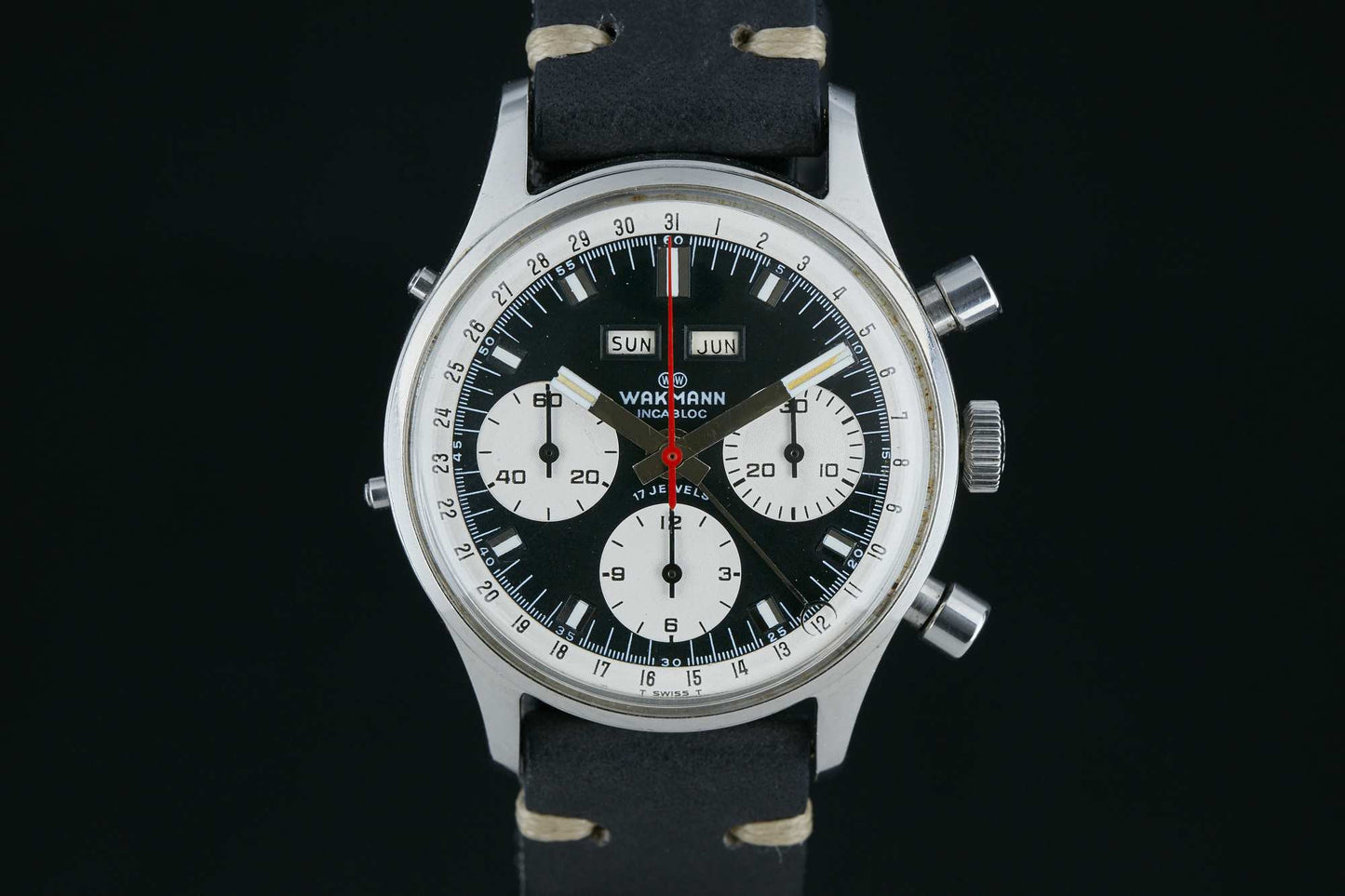 Wakmann Triple Calendar Chronograph