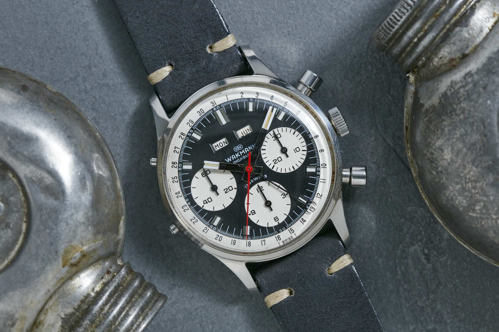 Wakmann Triple Calendar Chronograph