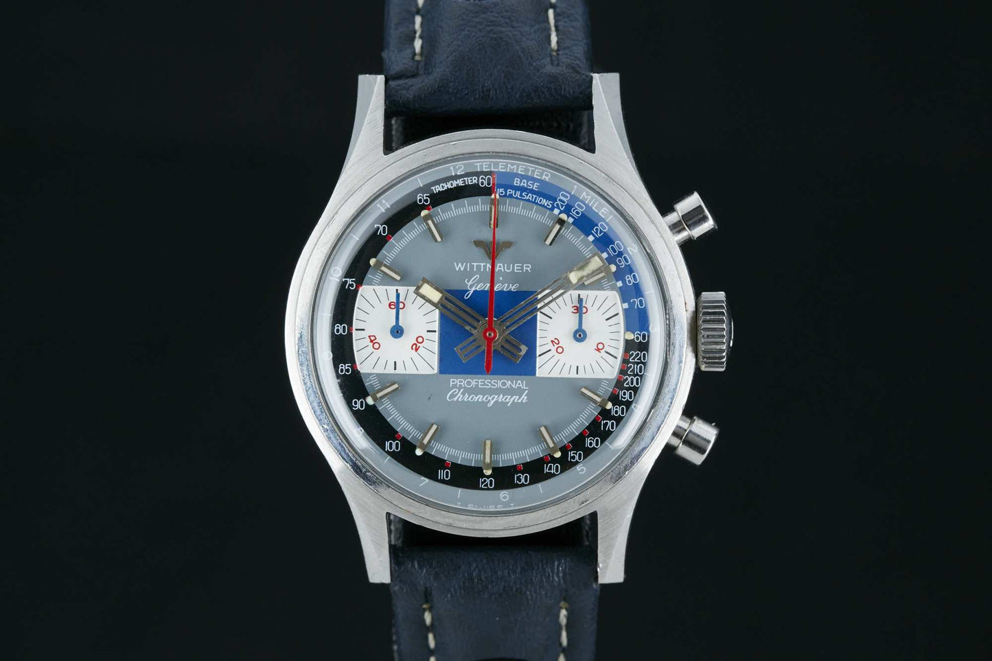 Wittnauer Professional Chronograph Exotic Dial