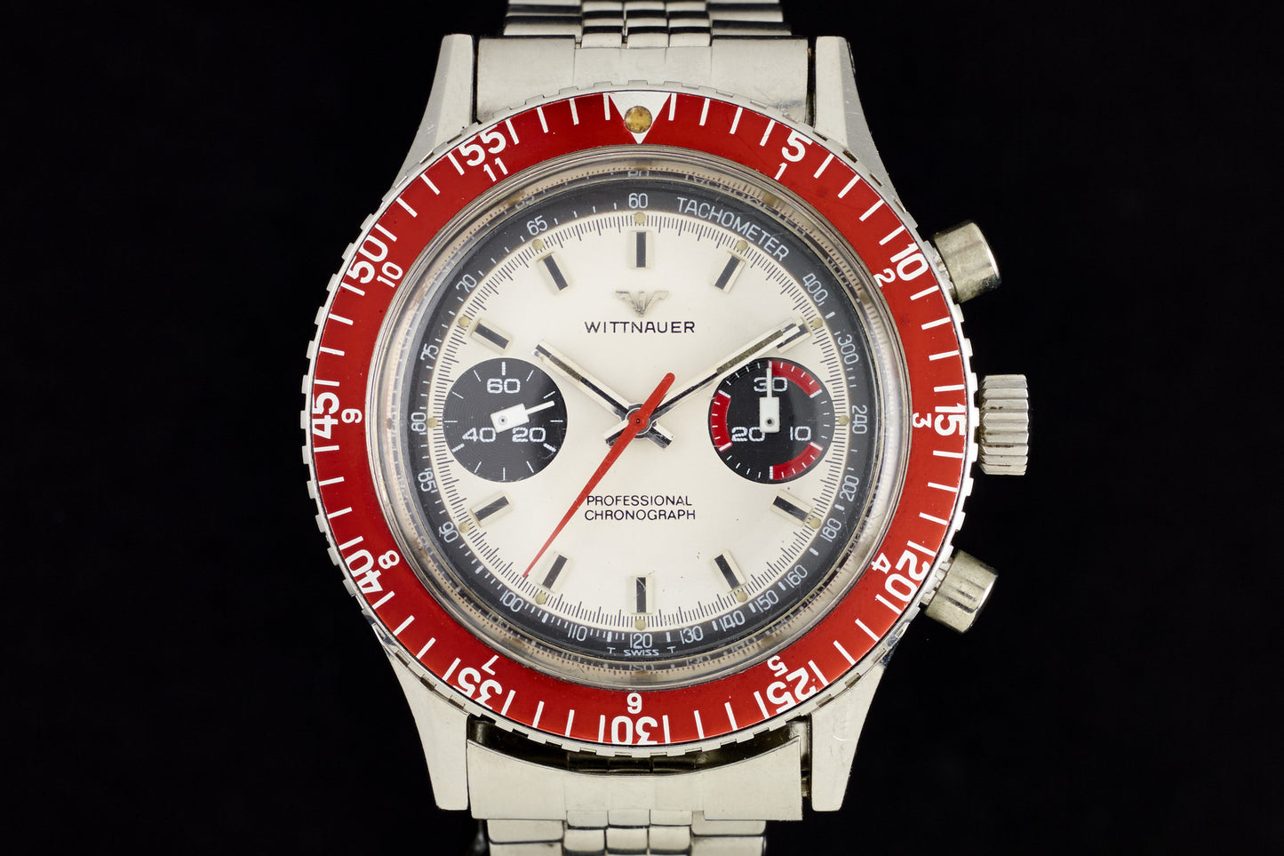 Wittnauer Two Register "Panda Dial" Chronograph