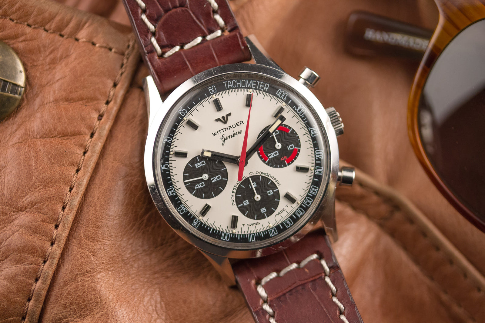 Wittnauer "Panda Dial" Chronograph Ref. 8024