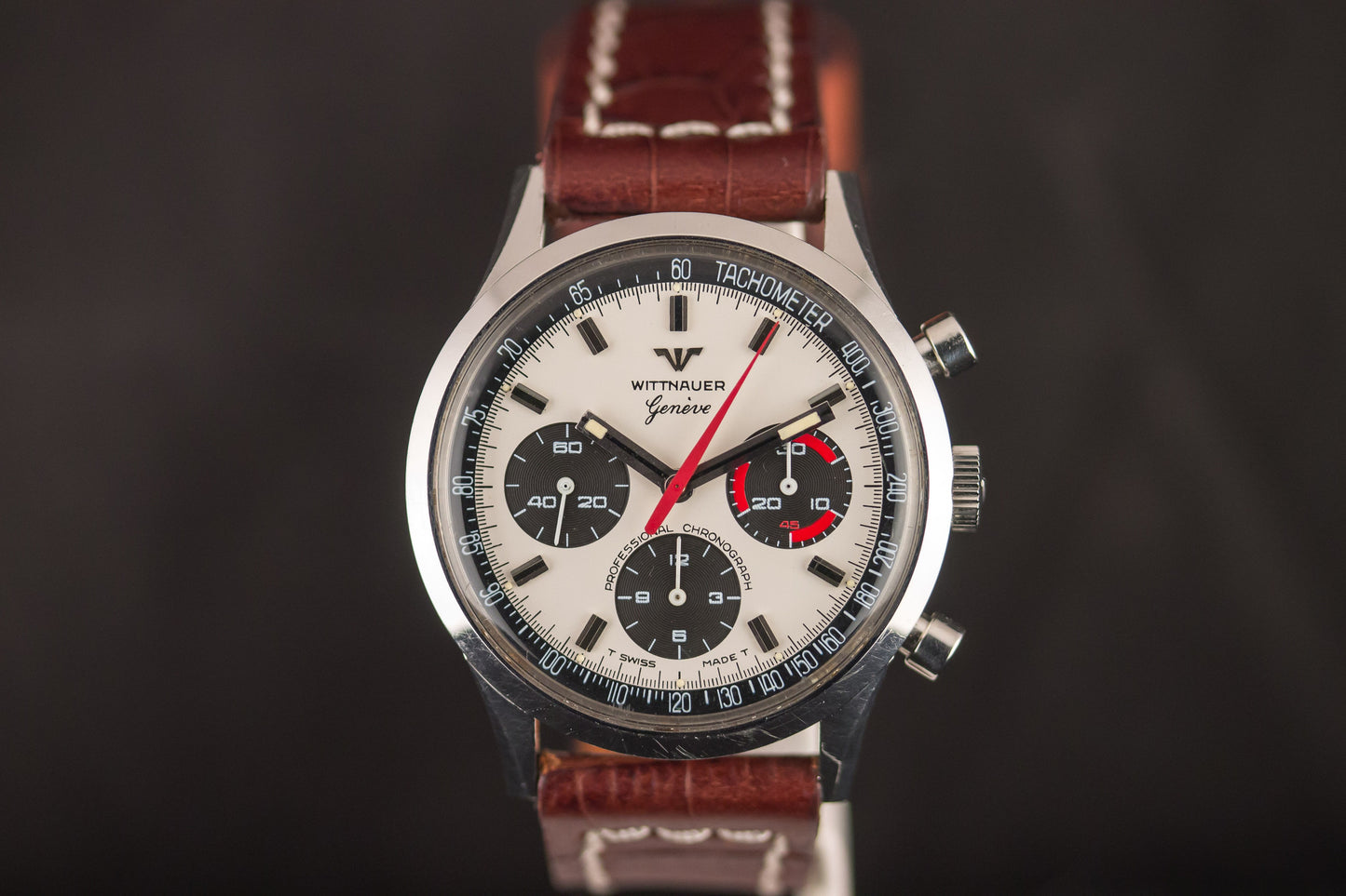 Wittnauer "Panda Dial" Chronograph Ref. 8024