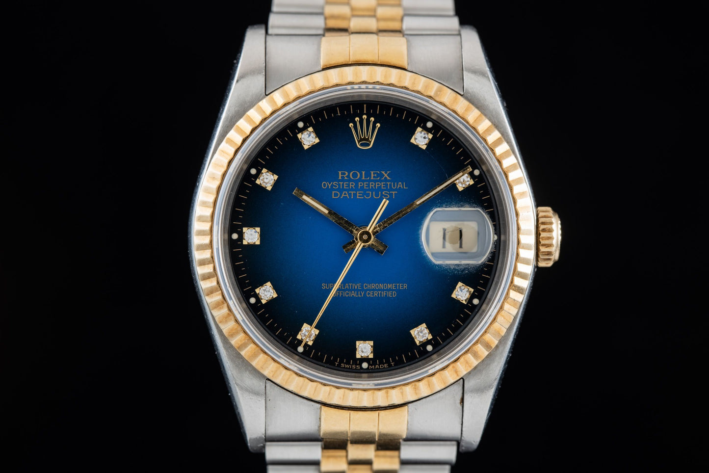 Rolex Datejust Two-Tone Diamond Vignette Dial