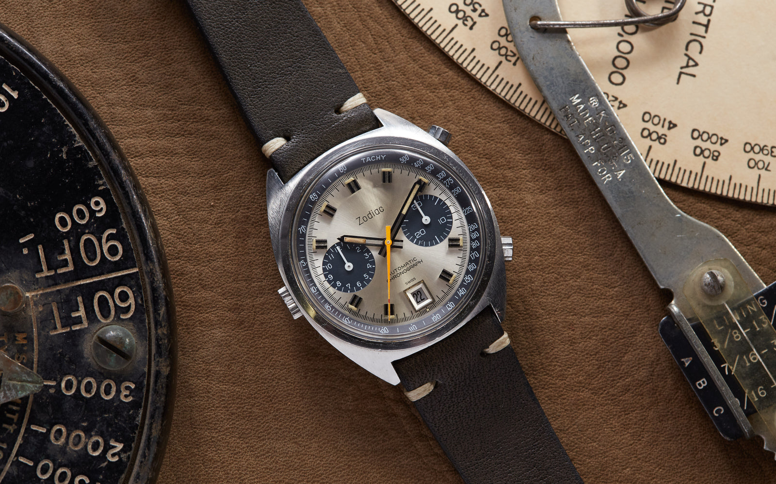 Zodiac "Poor Man's Carrera" Chronograph