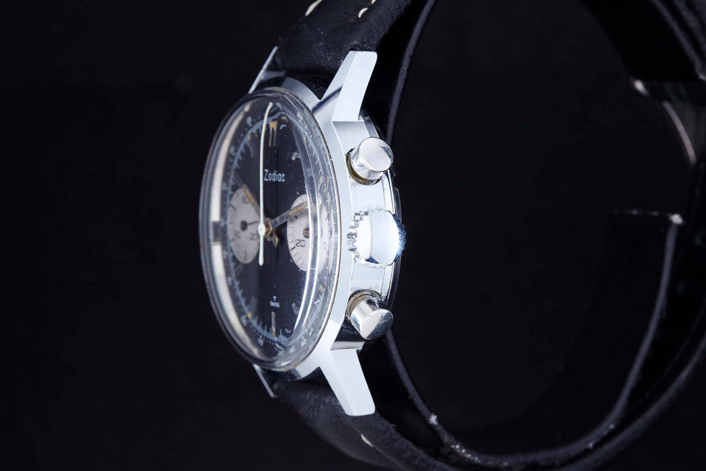 Zodiac Panda Dial Chronograph